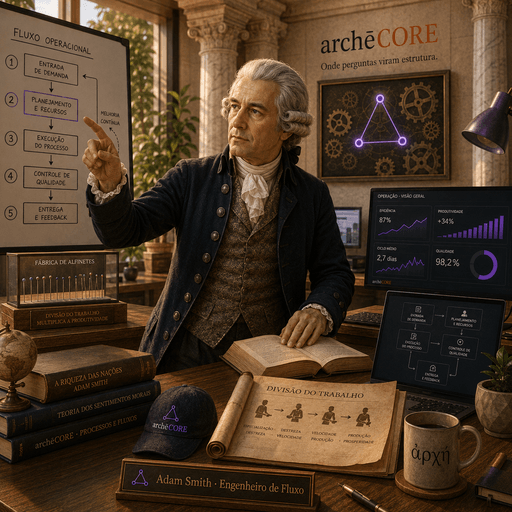 Retrato de Adam Smith